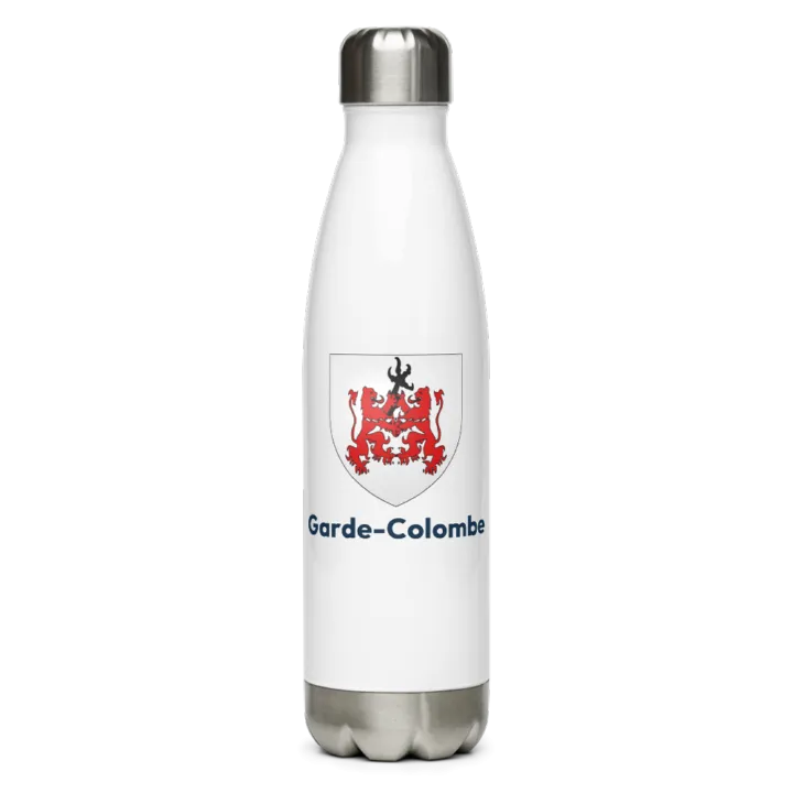 Gourde inox blason de Garde-Colombe