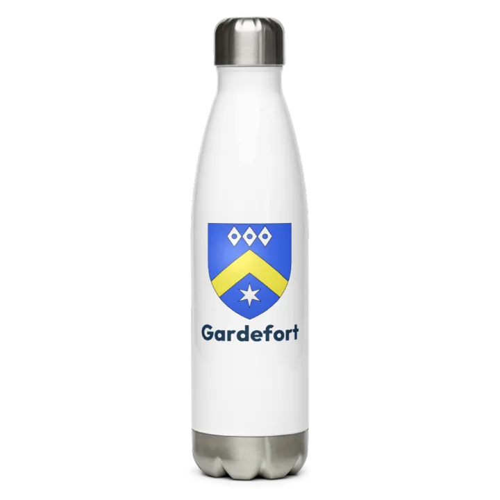Gourde inox blason de Gardefort