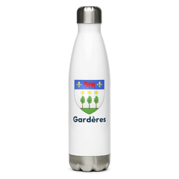 Gourde inox blason de Gardères
