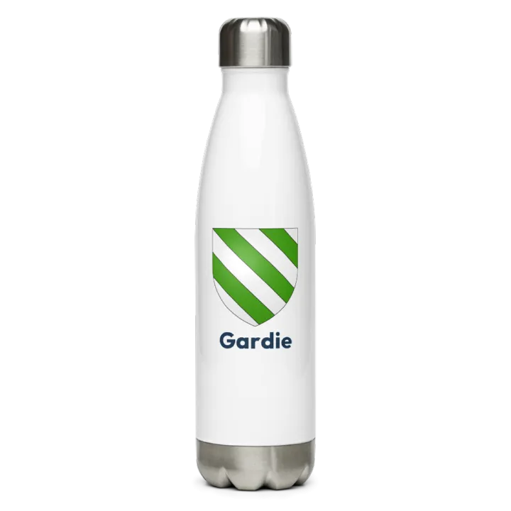 Gourde inox blason de Gardie