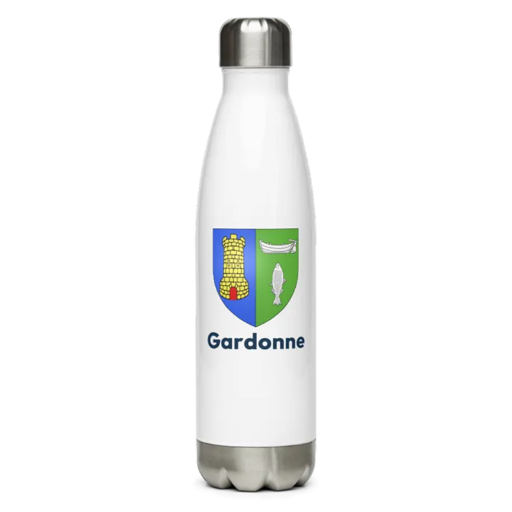 Gourde inox blason de Gardonne