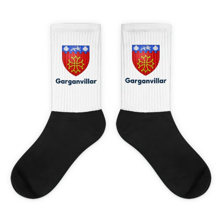 Chaussettes — blason de Garganvillar