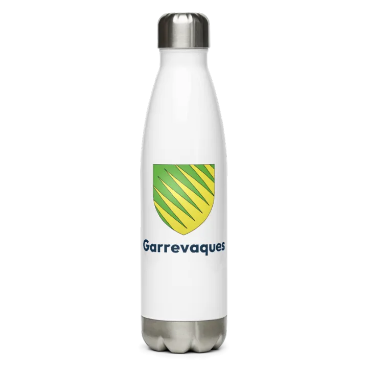 Gourde inox blason de Garrevaques