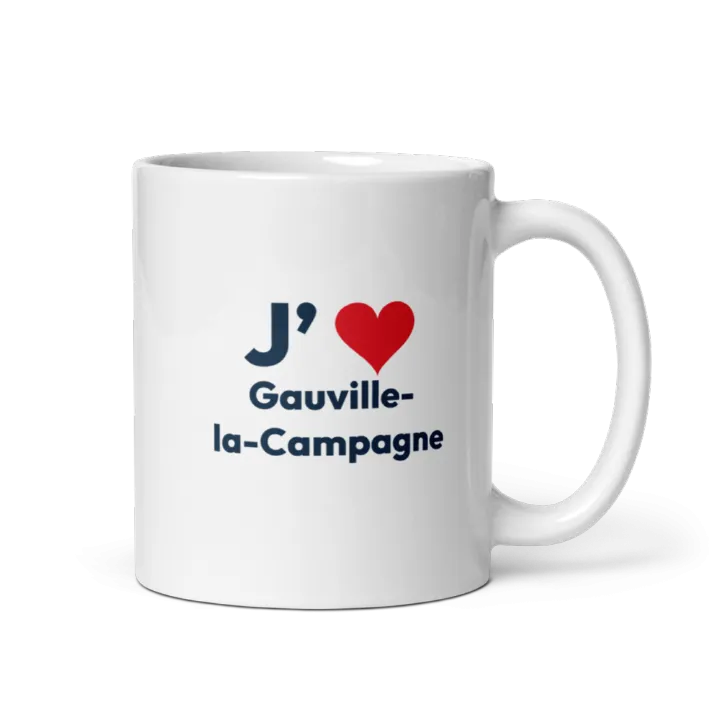 Mug « J’❤ Gauville-la-Campagne »