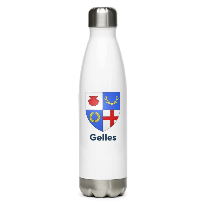 Gourde inox blason de Gelles