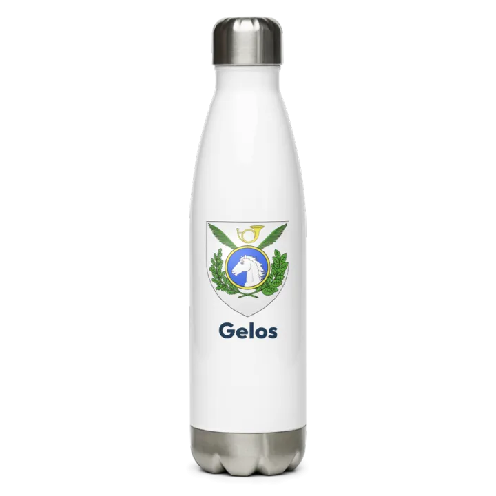 Gourde inox blason de Gelos