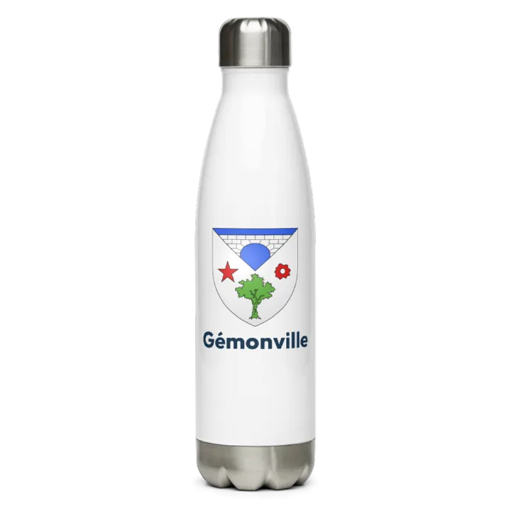 Gourde inox blason de Gémonville
