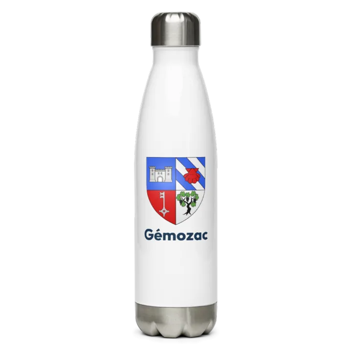 Gourde inox blason de Gémozac
