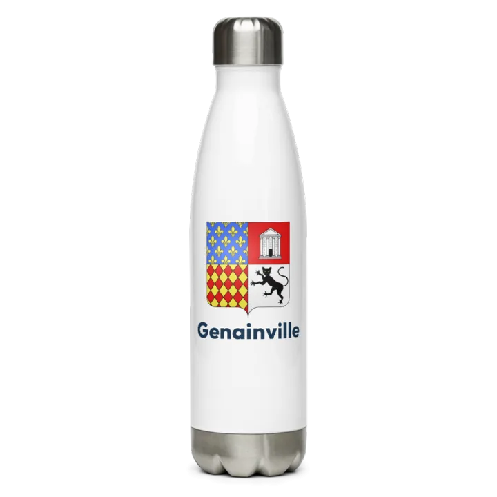 Gourde inox blason de Genainville