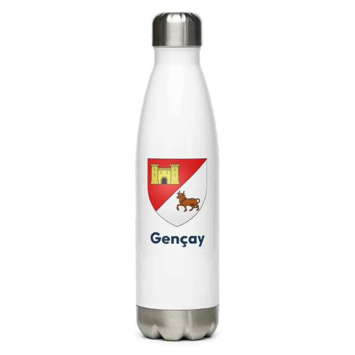 Gourde inox blason de Gençay