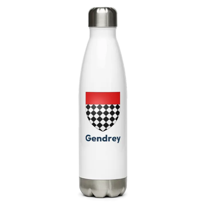 Gourde inox blason de Gendrey