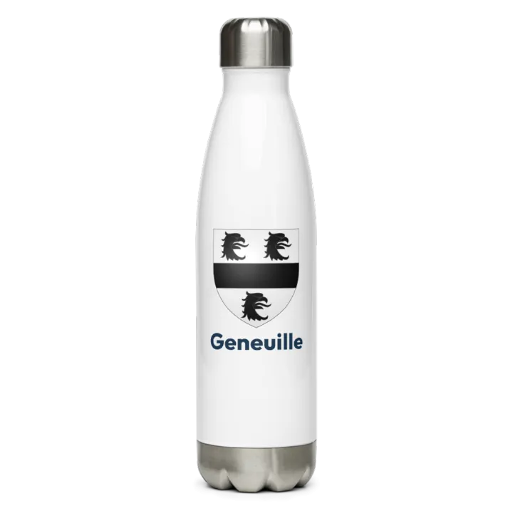 Gourde inox blason de Geneuille
