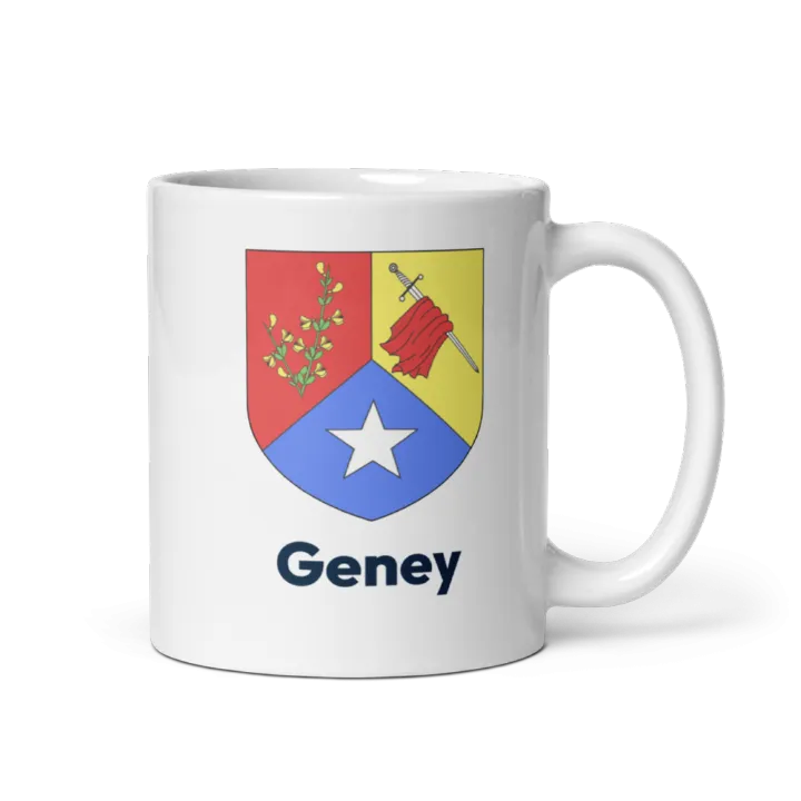 Mug blason de Geney