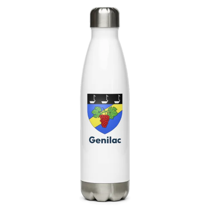 Gourde inox blason de Genilac