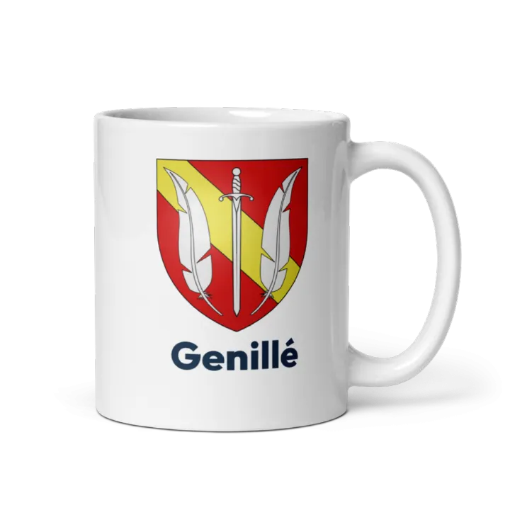Mug blason de Genillé