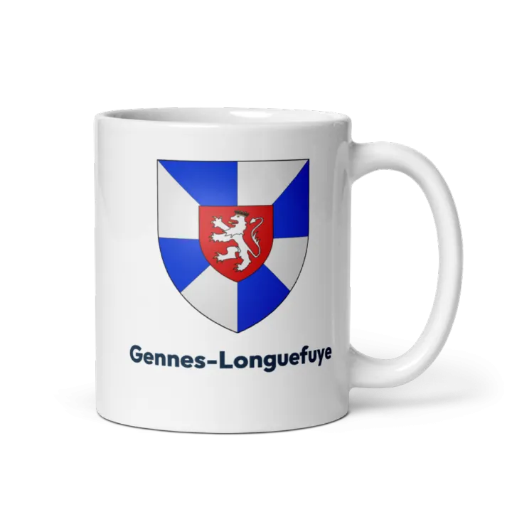 Mug blason de Gennes-Longuefuye