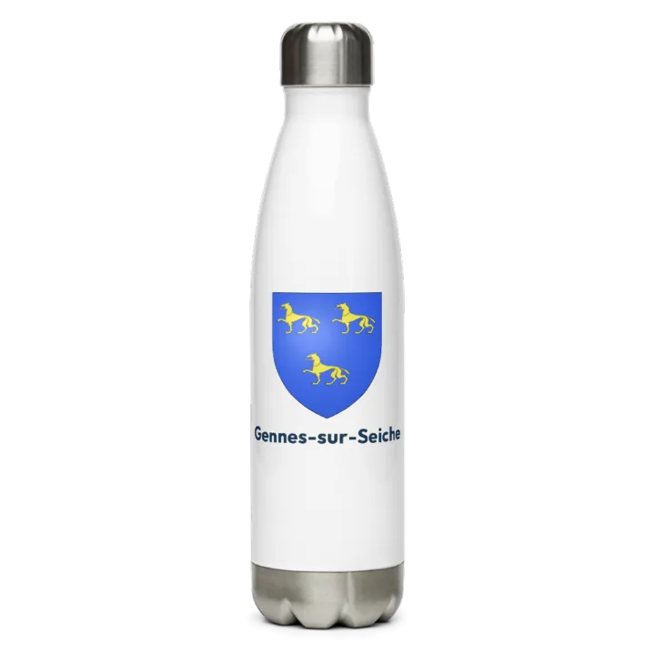 Gourde inox blason de Gennes-sur-Seiche