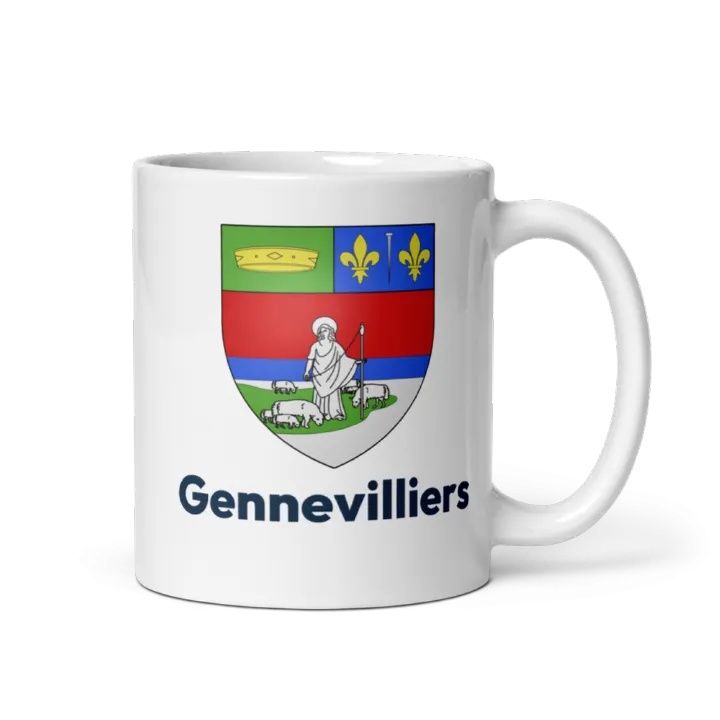Mug blason de Gennevilliers