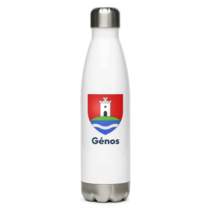 Gourde inox blason de Génos