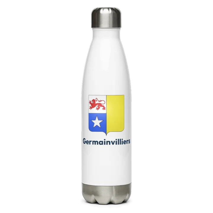 Gourde inox blason de Germainvilliers