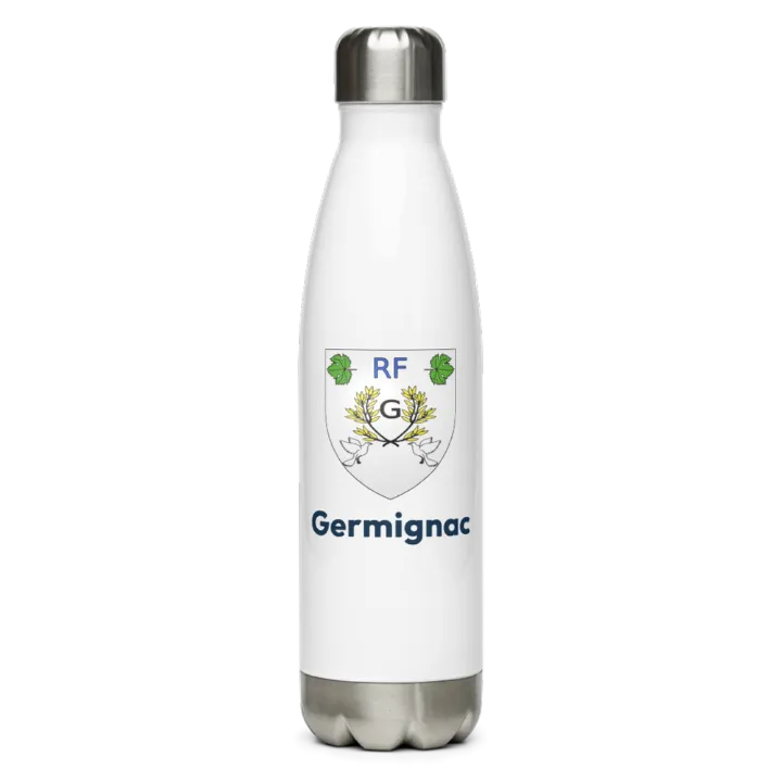 Gourde inox blason de Germignac