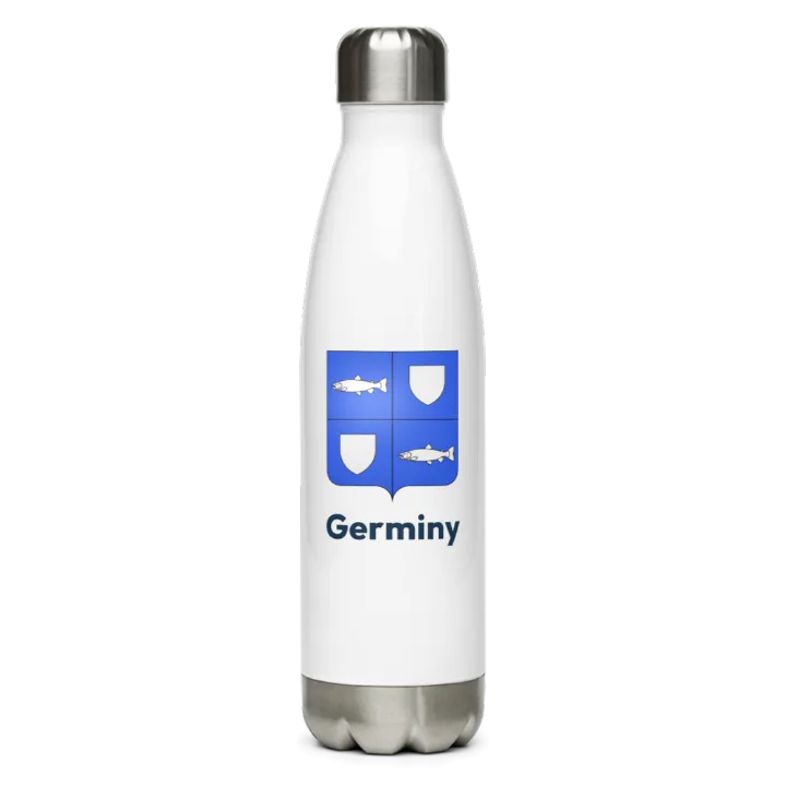 Gourde inox blason de Germiny