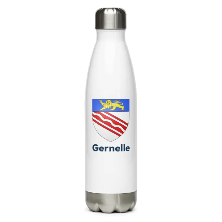 Gourde inox blason de Gernelle