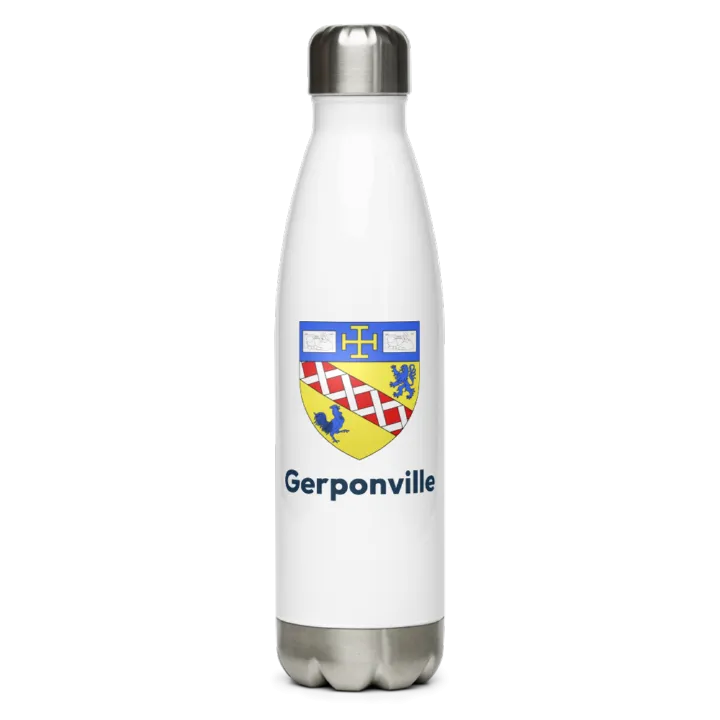 Gourde inox — blason de Gerponville