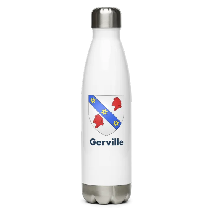 Gourde inox blason de Gerville