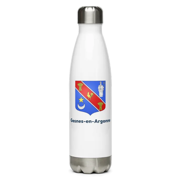 Gourde inox blason de Gesnes-en-Argonne