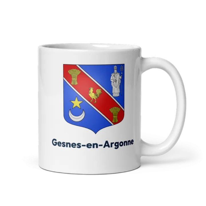 Mug blason de Gesnes-en-Argonne