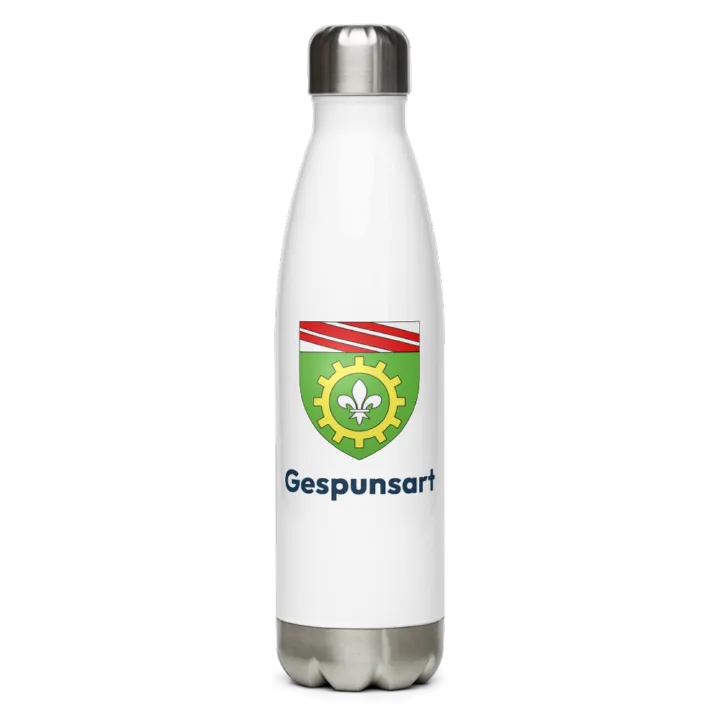 Gourde inox blason de Gespunsart