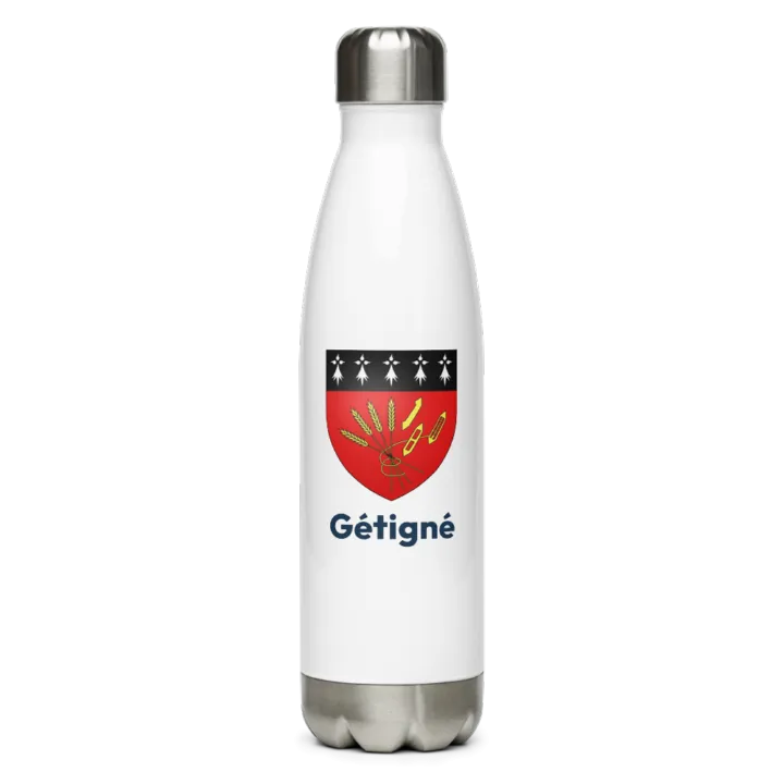 Gourde inox blason de Gétigné
