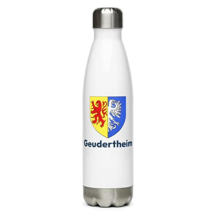 Gourde inox blason de Geudertheim