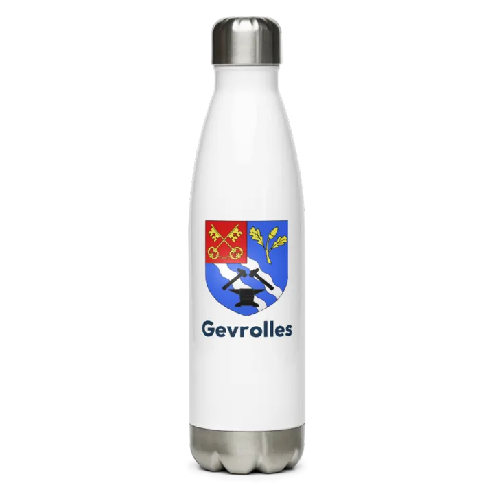 Gourde inox blason de Gevrolles