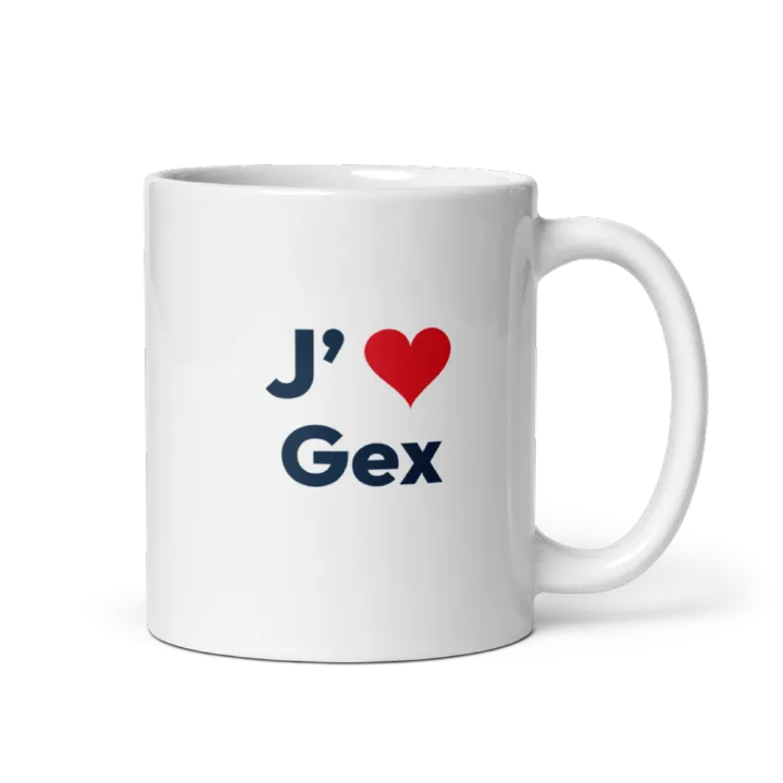 Mug « J’❤ Gex »