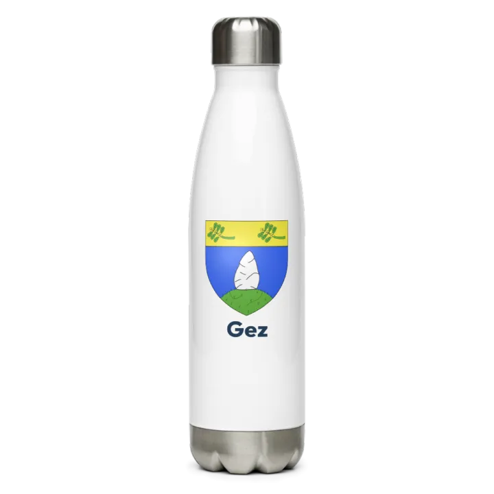 Gourde inox blason de Gez