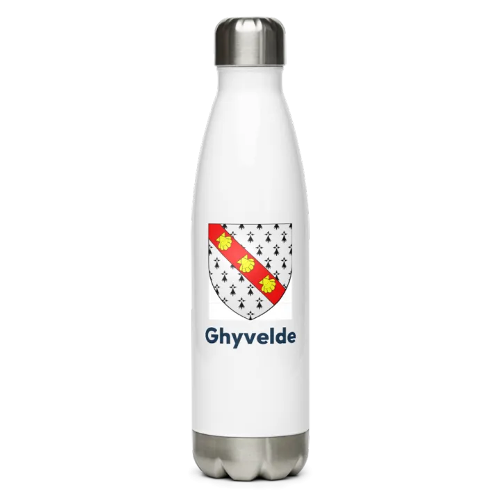 Gourde inox — blason de Ghyvelde