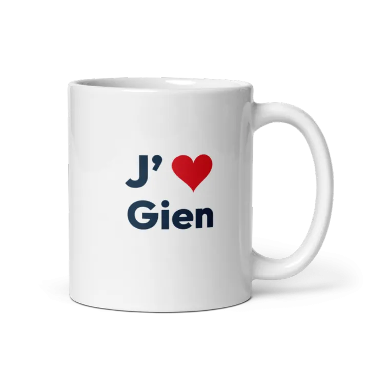 Mug « J’❤ Gien »