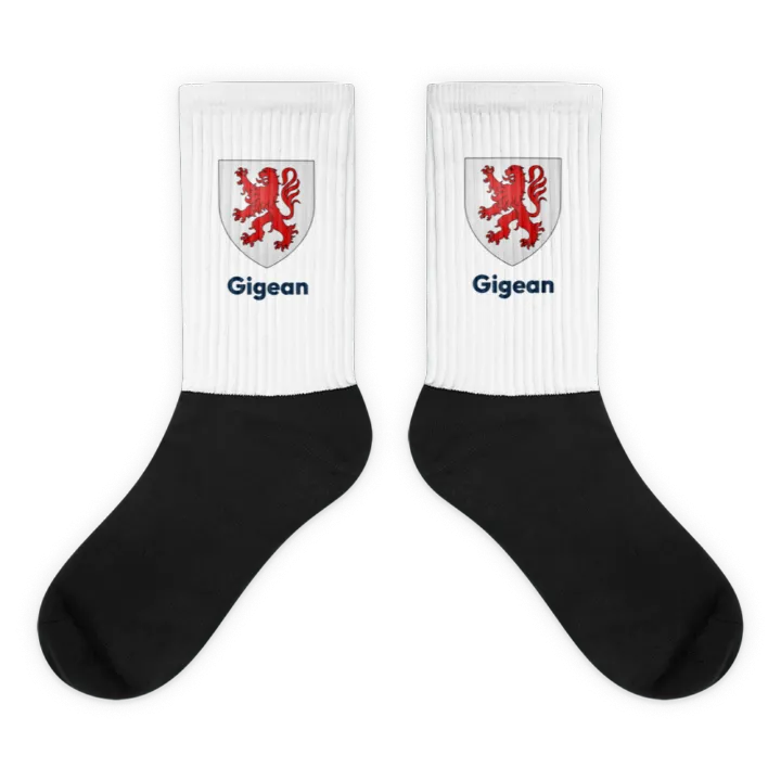Chaussettes — blason de Gigean