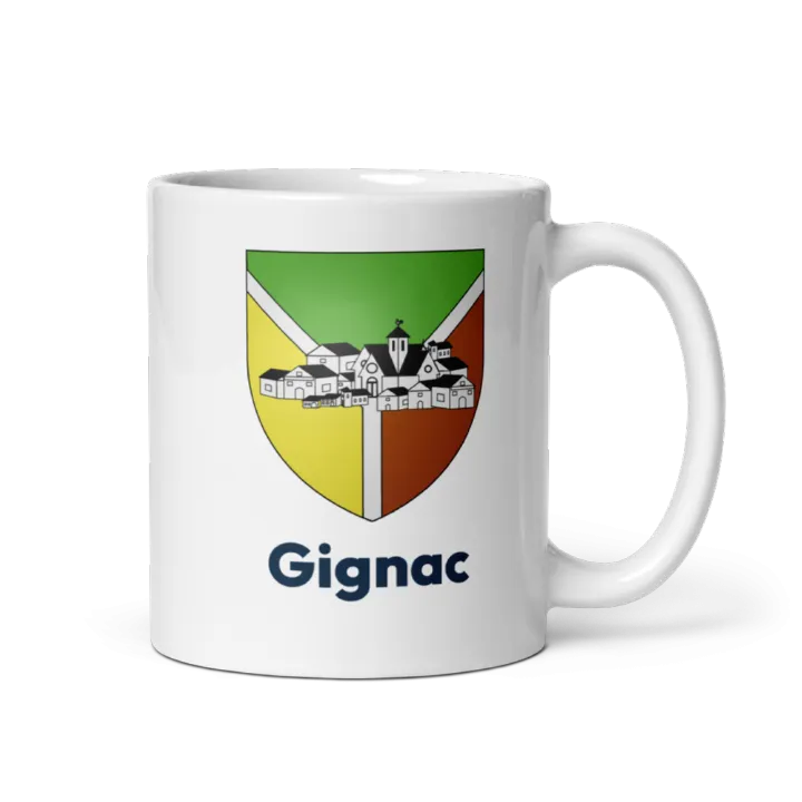 Mug blason de Gignac