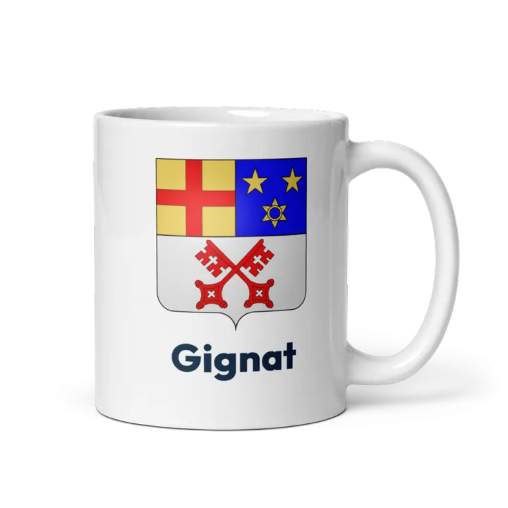 Mug blason de Gignat