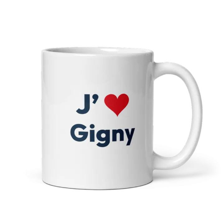 Mug « J’❤ Gigny »