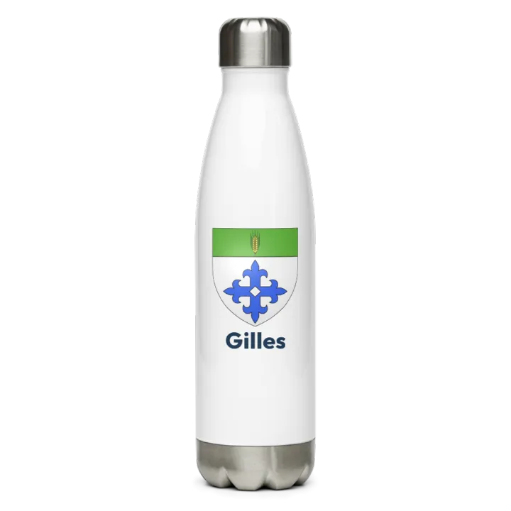 Gourde inox blason de Gilles