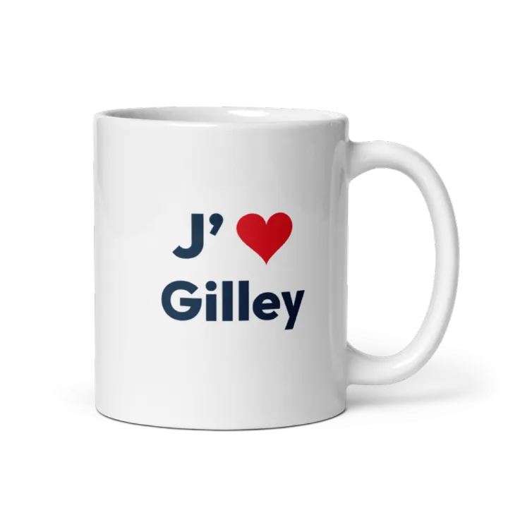 Mug « J’❤ Gilley »