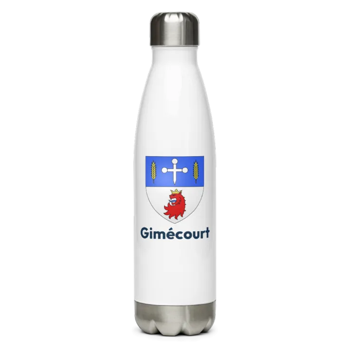 Gourde inox blason de Gimécourt