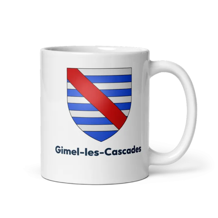 Mug blason de Gimel-les-Cascades