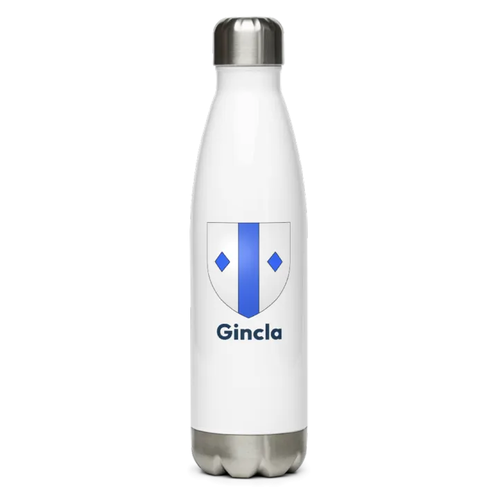 Gourde inox blason de Gincla