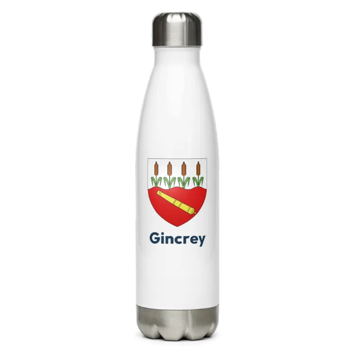 Gourde inox blason de Gincrey