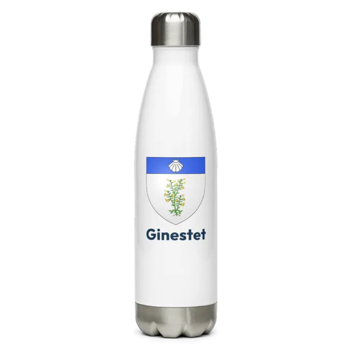 Gourde inox blason de Ginestet
